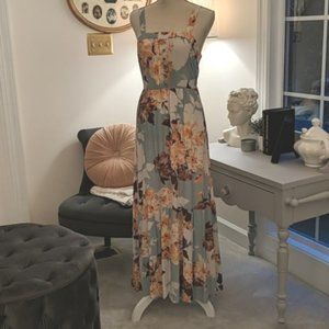 Band of Gypsies Boho Floral Maxi Dress 🌵